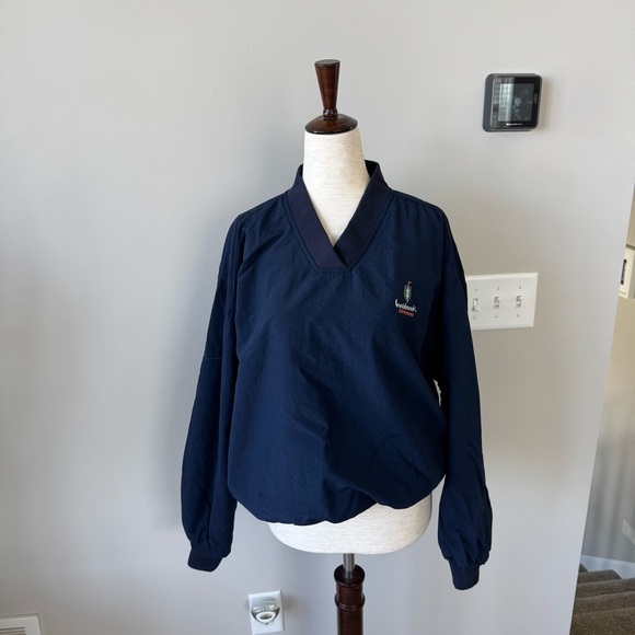 Vintage! Elements Haley Innisbrook Golf Club Swish V-Neck Pull-Over - Navy - Picture 5 of 10